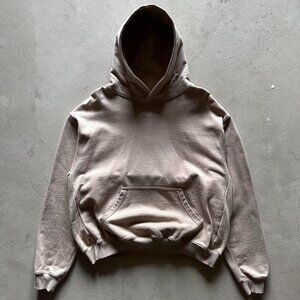 rue porter tan boxy hoodie